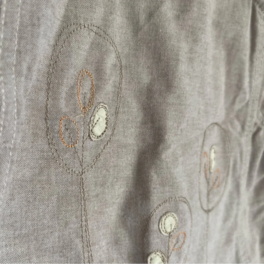 Mamas & Papas appliqué dress | neutral | 0-3 months - Picture 3 of 6